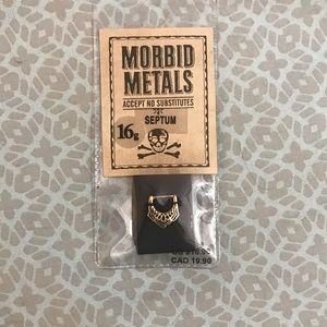 Septum nose ring from hot topic 16 G